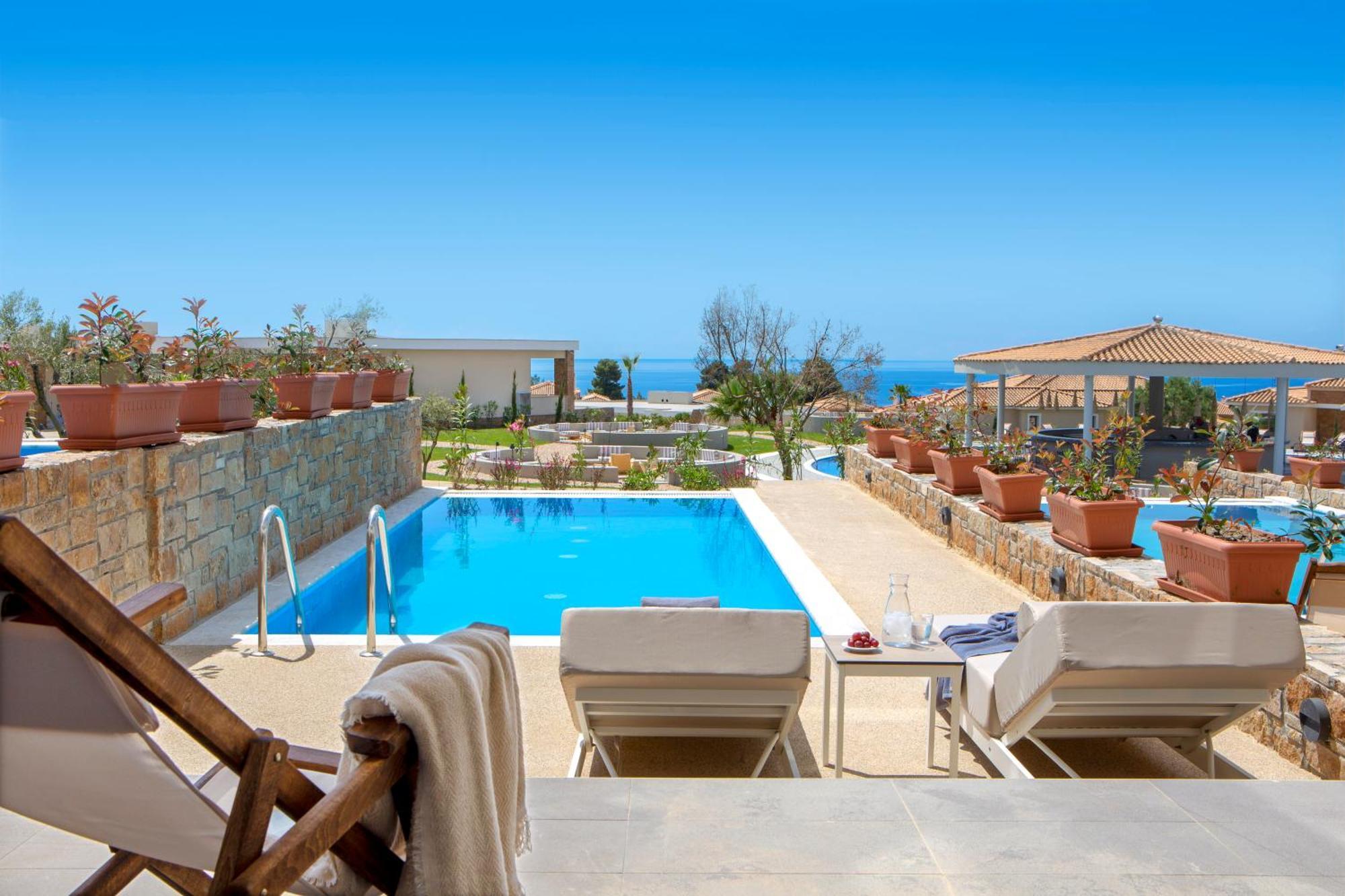 Ajul Luxury Hotel & Spa Resort, A Registry Collection Hotel アギア・パラスカヴィ エクステリア 写真